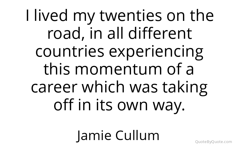 Preview image for this quote by Jamie Cullum