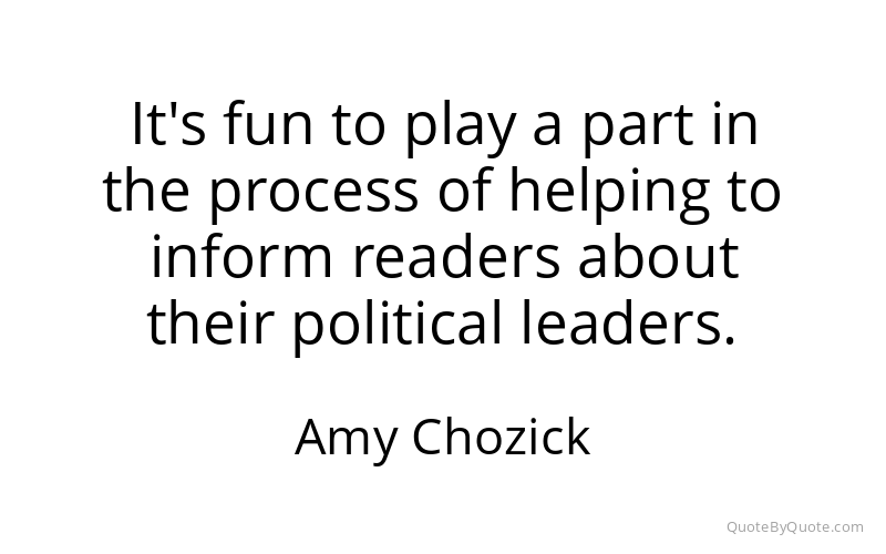 Preview image for this quote by Amy Chozick