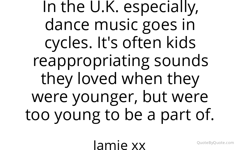 Preview image for this quote by Jamie xx