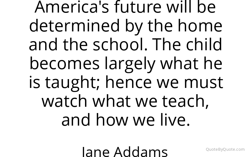 Preview image for this quote by Jane Addams
