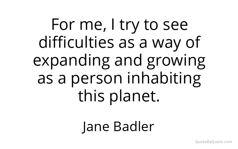 Preview image for this quote by Jane Badler