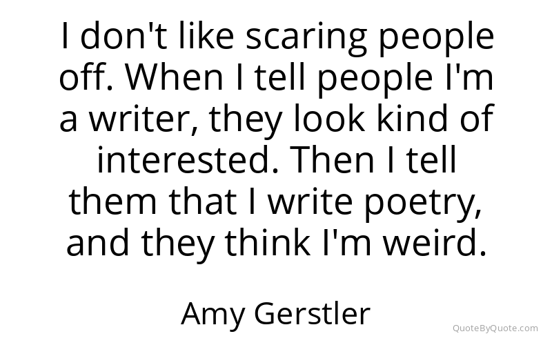Preview image for this quote by Amy Gerstler