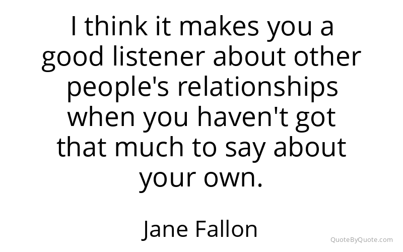 Preview image for this quote by Jane Fallon
