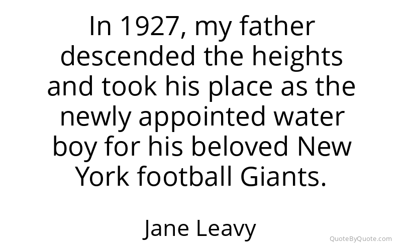 Preview image for this quote by Jane Leavy