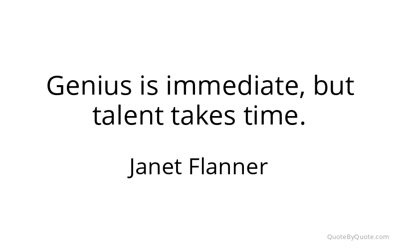 Preview image for this quote by Janet Flanner