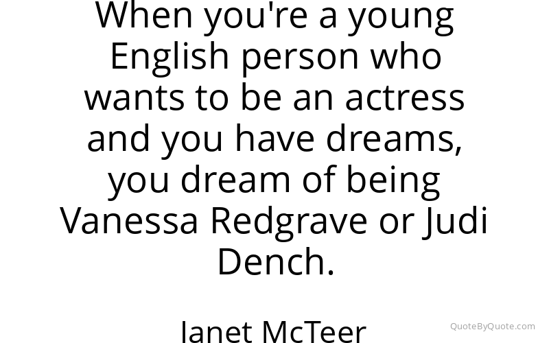 Preview image for this quote by Janet McTeer