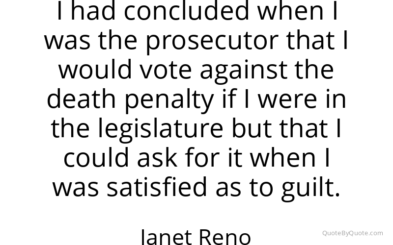 Preview image for this quote by Janet Reno