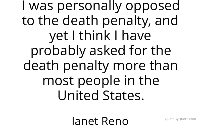 Preview image for this quote by Janet Reno
