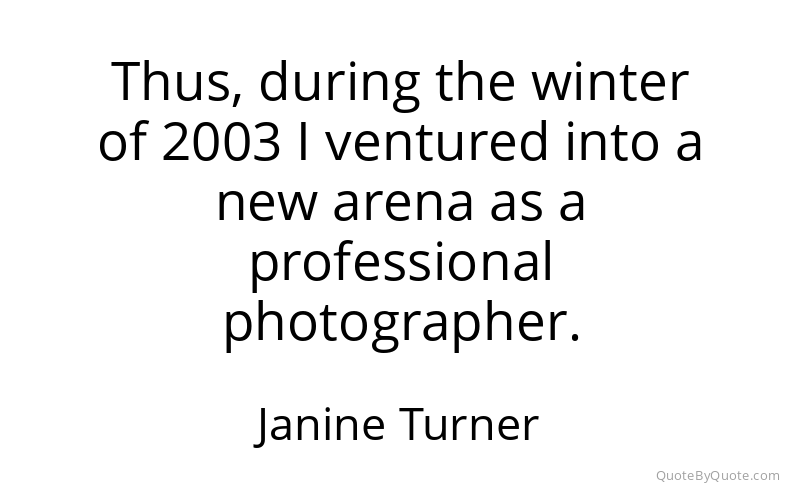 Preview image for this quote by Janine Turner