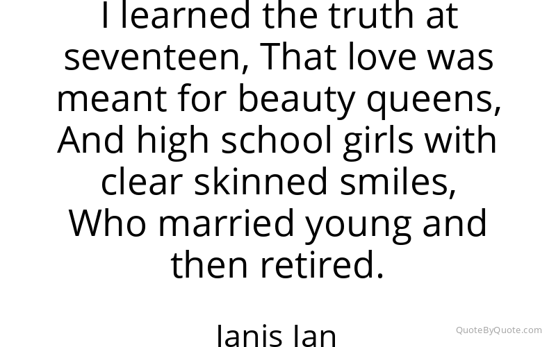 Preview image for this quote by Janis Ian