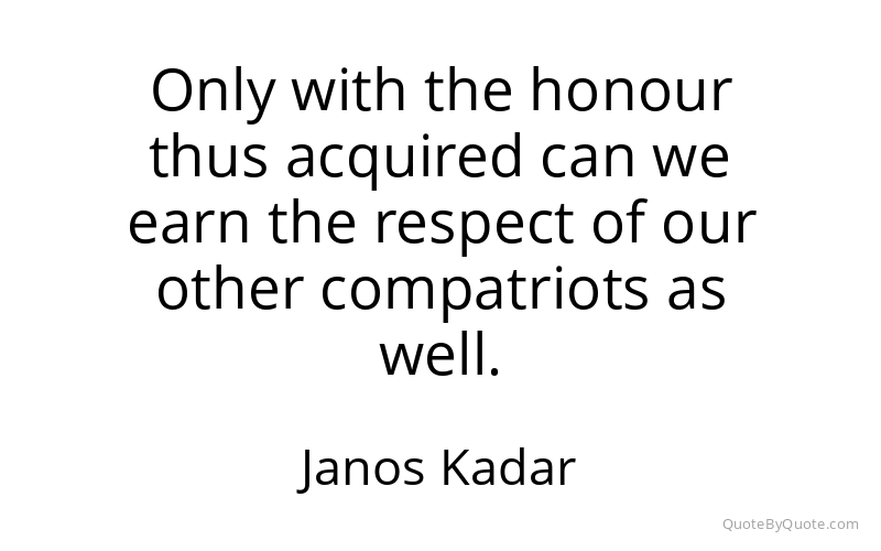 Preview image for this quote by Janos Kadar