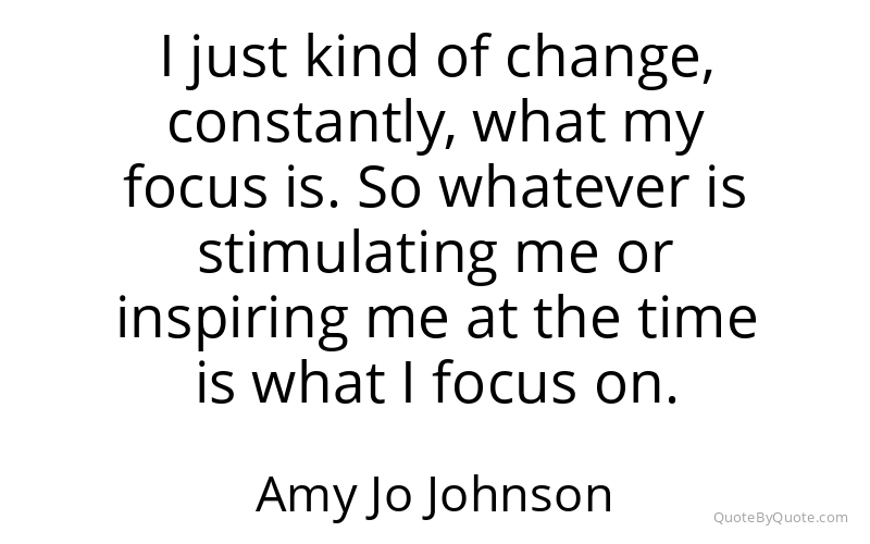 Preview image for this quote by Amy Jo Johnson