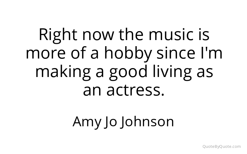 Preview image for this quote by Amy Jo Johnson