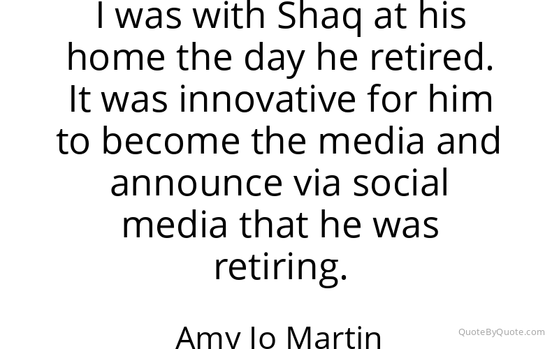 Preview image for this quote by Amy Jo Martin