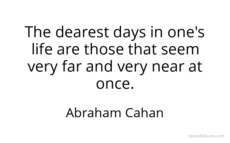 Preview image for this quote by Abraham Cahan