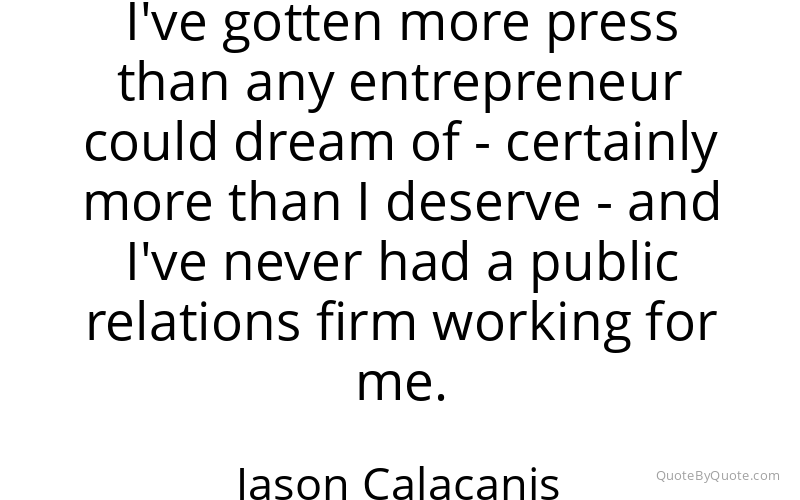 Preview image for this quote by Jason Calacanis