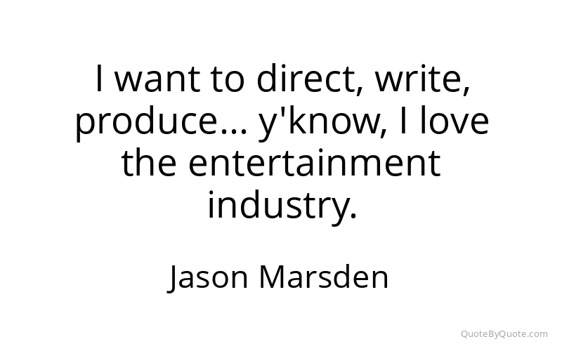 Preview image for this quote by Jason Marsden