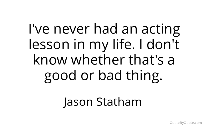 Preview image for this quote by Jason Statham
