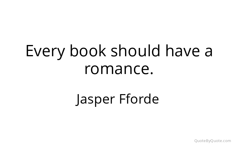 Preview image for this quote by Jasper Fforde