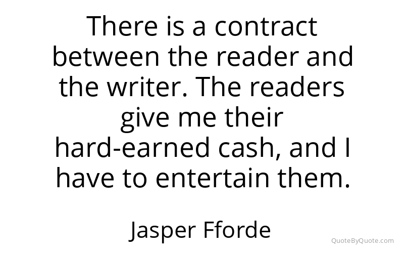 Preview image for this quote by Jasper Fforde
