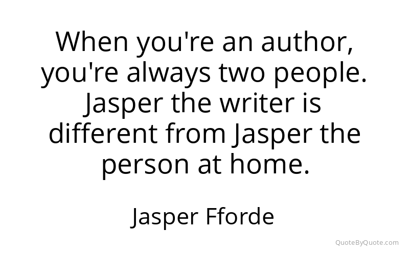 Preview image for this quote by Jasper Fforde