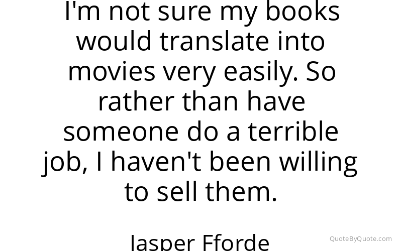 Preview image for this quote by Jasper Fforde
