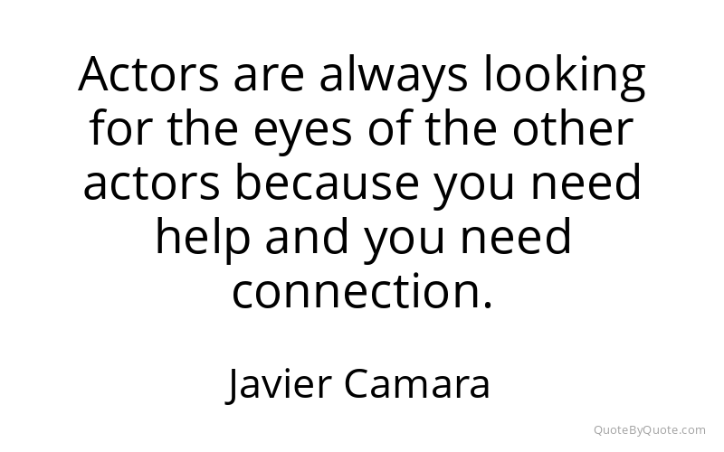 Preview image for this quote by Javier Camara