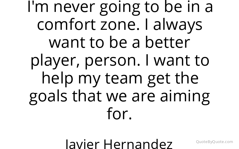 Preview image for this quote by Javier Hernandez