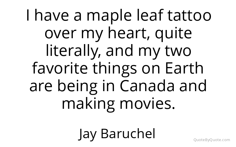 Preview image for this quote by Jay Baruchel