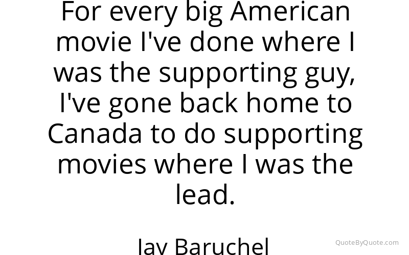 Preview image for this quote by Jay Baruchel