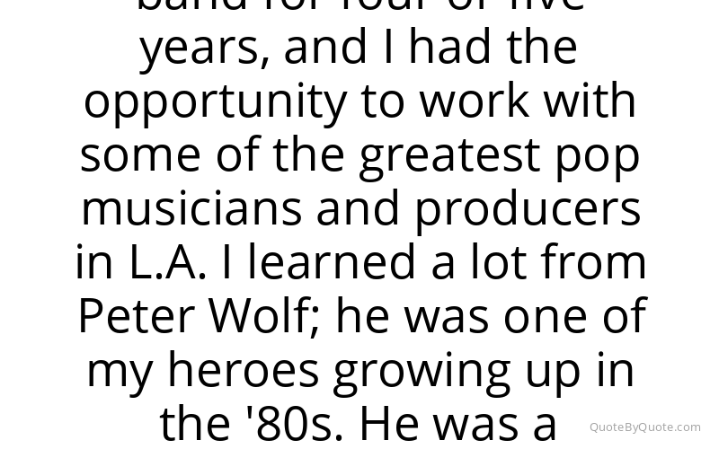 Preview image for this quote by Jay DeMarcus