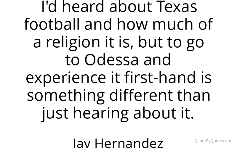 Preview image for this quote by Jay Hernandez