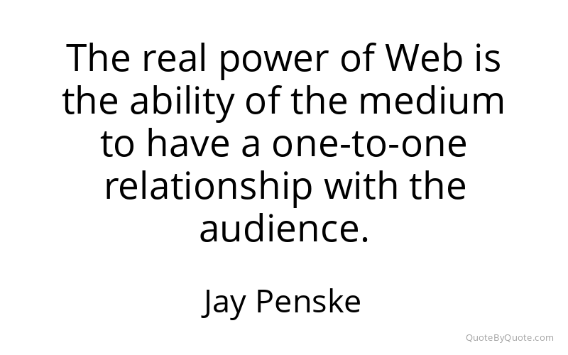 Preview image for this quote by Jay Penske