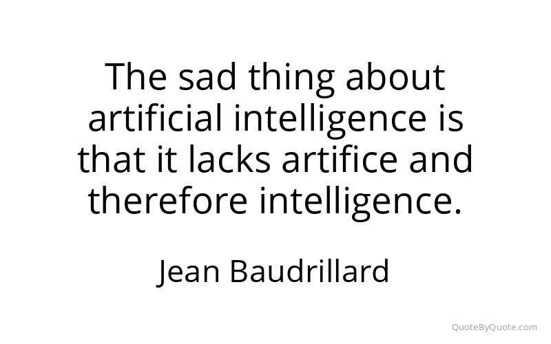 Preview image for this quote by Jean Baudrillard