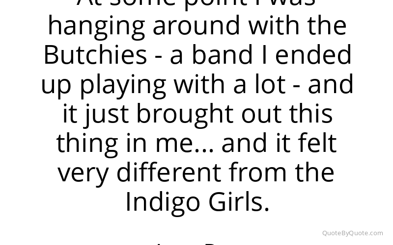 Preview image for this quote by Amy Ray
