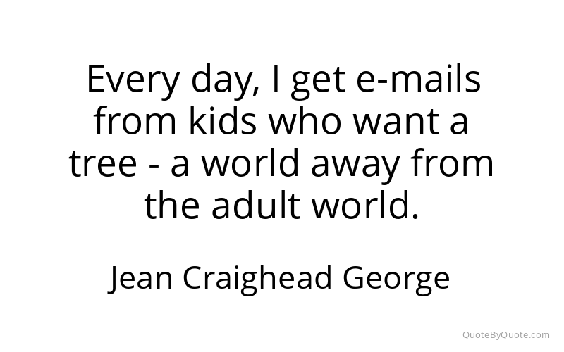 Preview image for this quote by Jean Craighead George