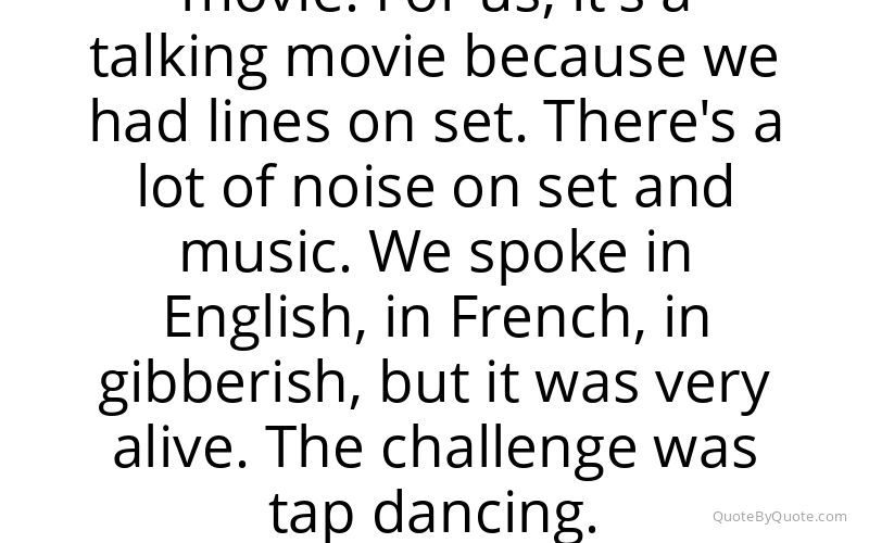 Preview image for this quote by Jean Dujardin