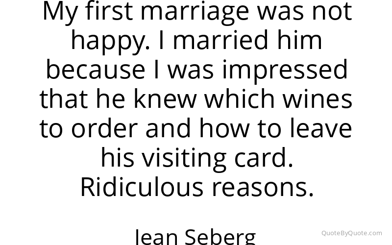 Preview image for this quote by Jean Seberg
