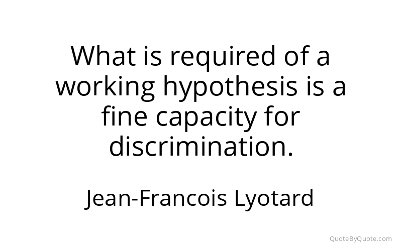 Preview image for this quote by Jean-Francois Lyotard