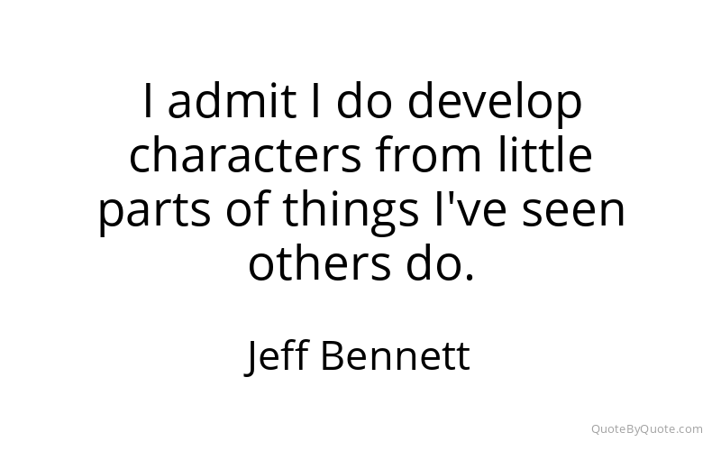 Preview image for this quote by Jeff Bennett