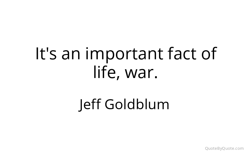 Preview image for this quote by Jeff Goldblum