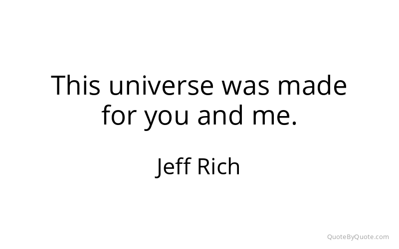 Preview image for this quote by Jeff Rich