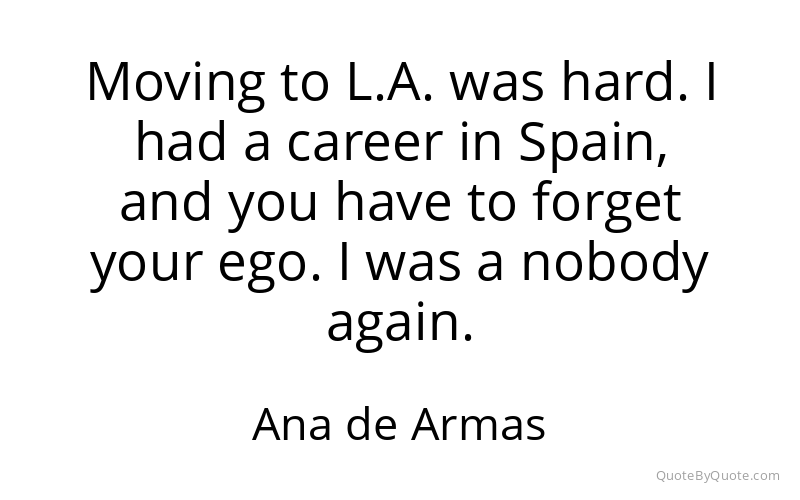 Preview image for this quote by Ana de Armas