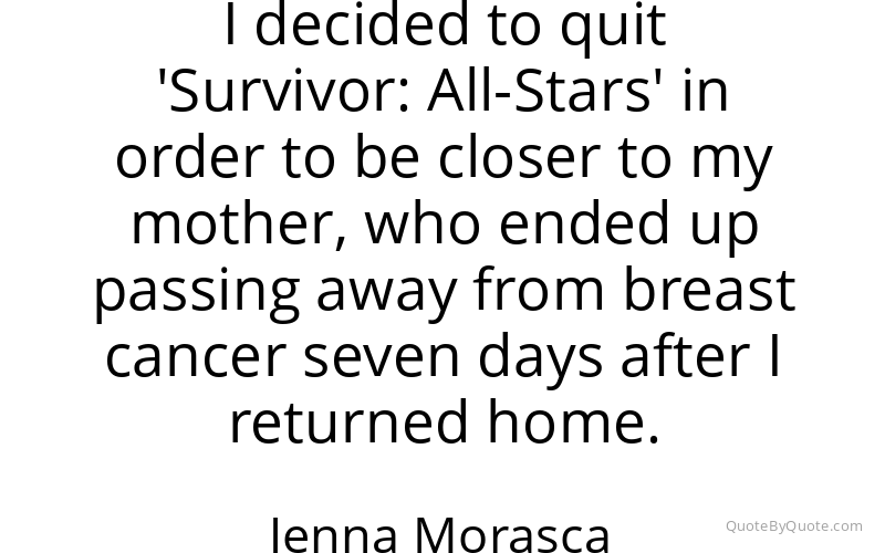 Preview image for this quote by Jenna Morasca