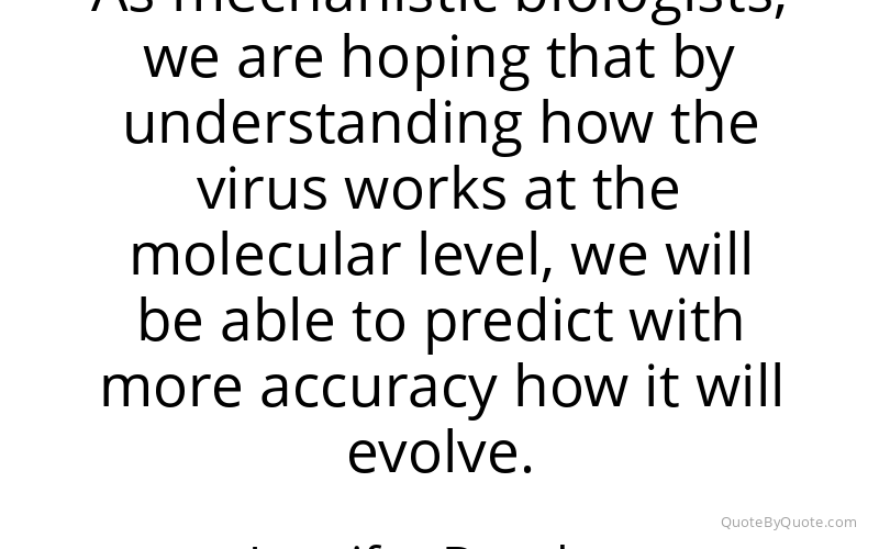 Preview image for this quote by Jennifer Doudna