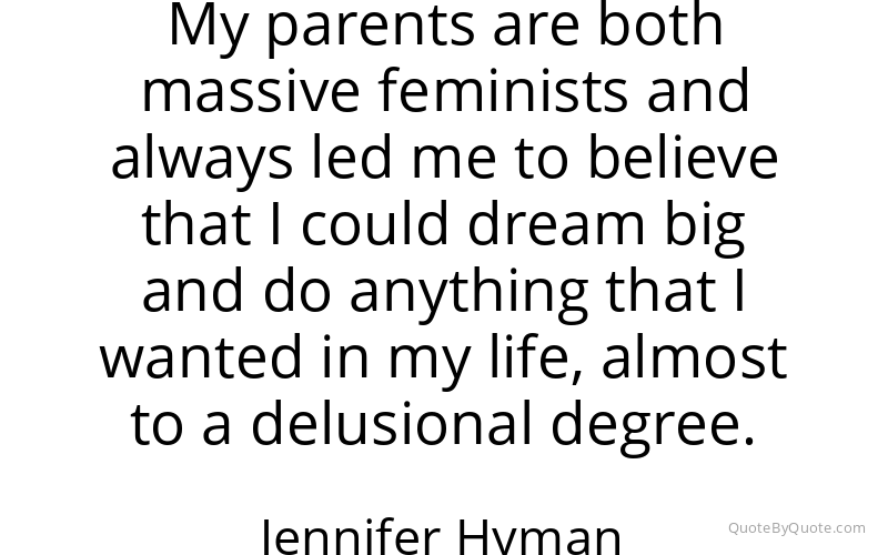 Preview image for this quote by Jennifer Hyman
