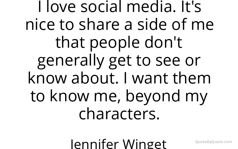 Preview image for this quote by Jennifer Winget