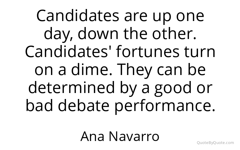 Preview image for this quote by Ana Navarro