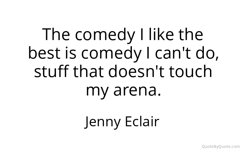 Preview image for this quote by Jenny Eclair
