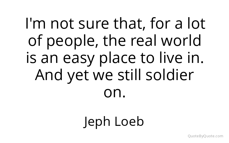 Preview image for this quote by Jeph Loeb